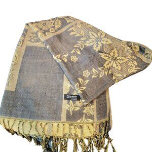 JS Ondo Pashmina Scarf Fringe Large Geometric Floral Women Accessories Wrap New